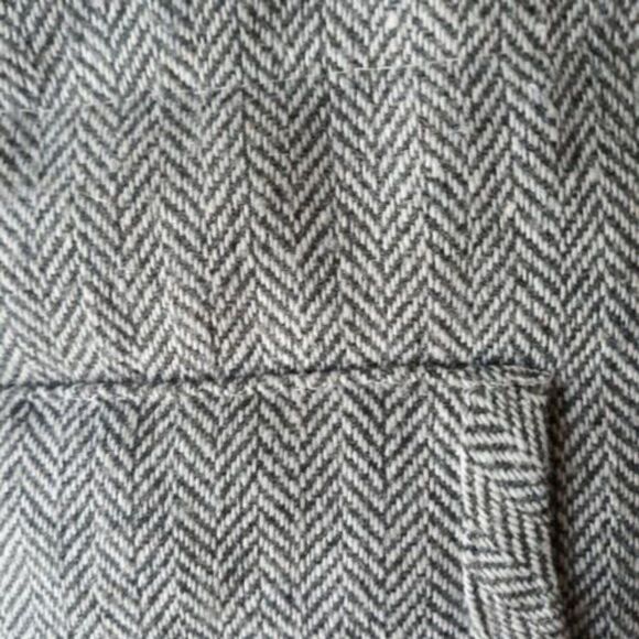 Mudpie Womens Size Medium Brodie Herringbone Vest Gray - Picture 10 of 10